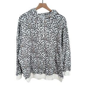 American Eagle Soft Hoodie Sweatshirt Jegging Fit Animal Print Leopard Cheetah